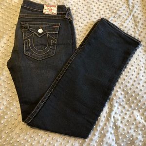 Black true religion jeans